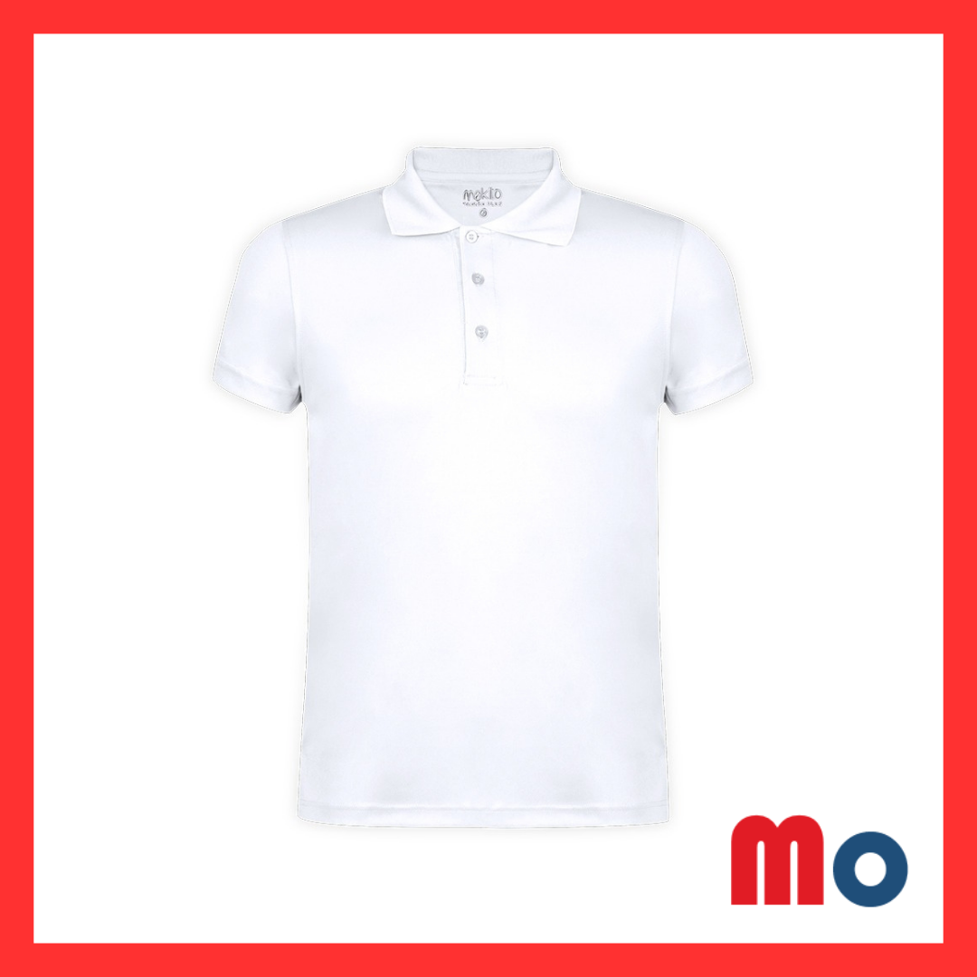 Polo blanc personnalisé Casablanca