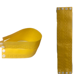 Bracelet vynile jaune casa